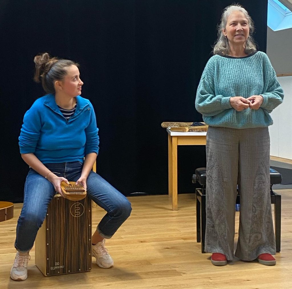 Manzanita & La Fée Quignette au four à chaux