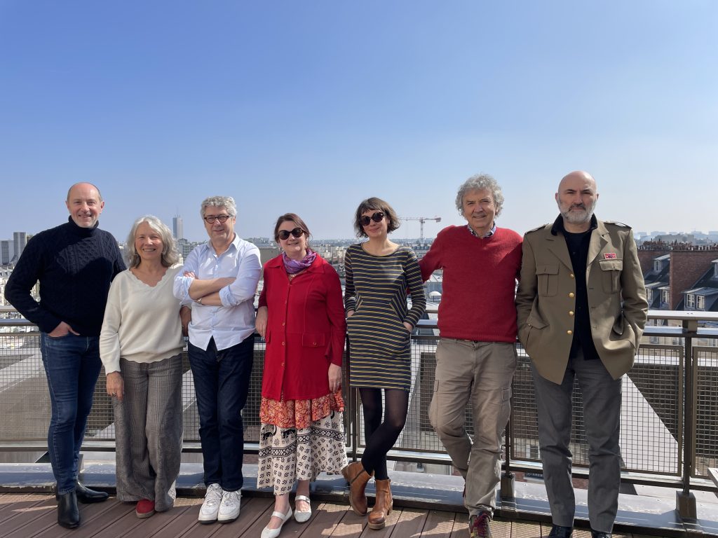 photo du jury sacem 2025 sur la terrasse